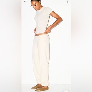 SKIMS NWT Fleece Joggers Size Small